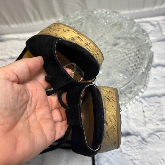 cork wedge shoes - Picture 7 of 12